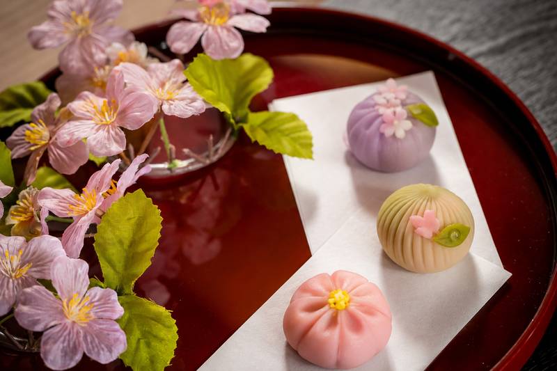 Wagashi (Nerikiri) Cooking
