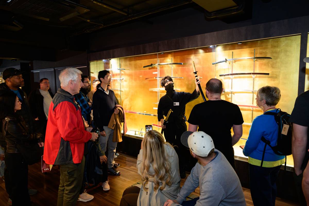 Guided tour at Samurai Ninja Museum Kyoto