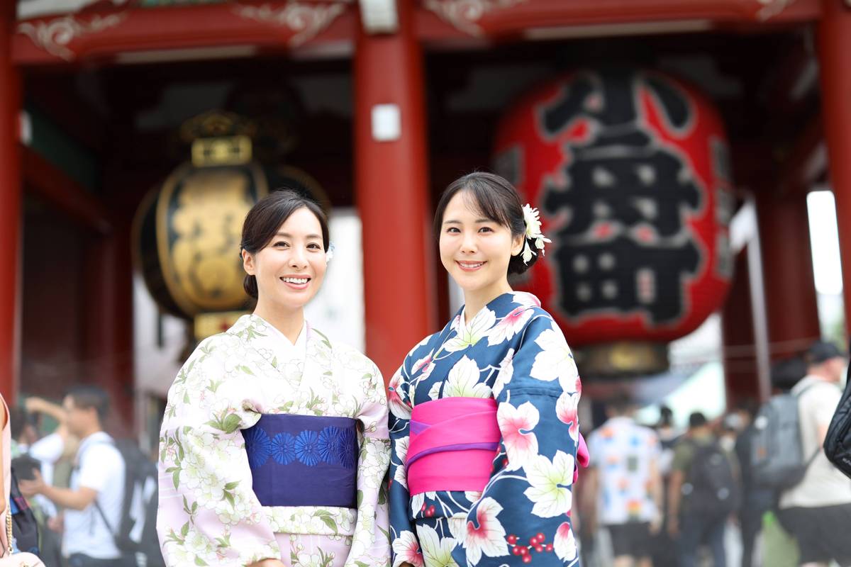 Exterior of Kimono Tea Ceremony Maikoya Asakusa in Tokyo