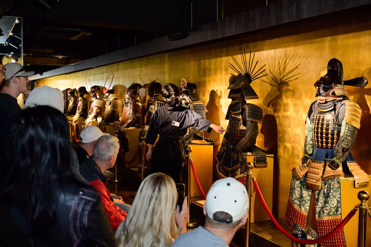 Samurai Museumのガイドツアー