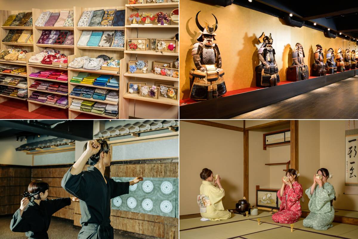 Kimono tea ceremony and Samurai Museum combo ticket in Shinjuku Tokyo
