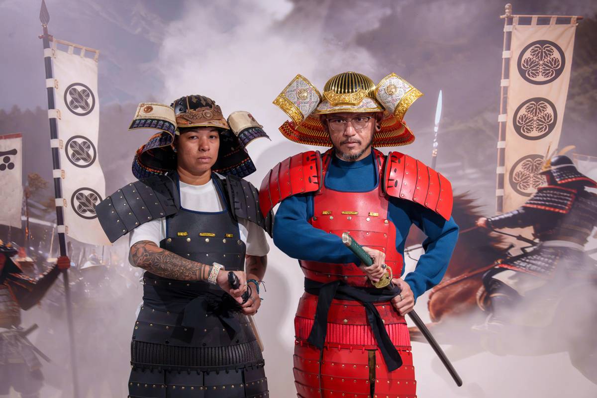 Samurai armor photo experience