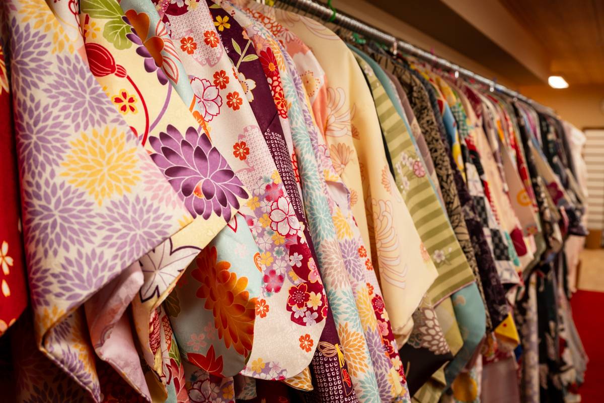 Guests wearing kimono at Maikoya Shinjuku in Tokyo