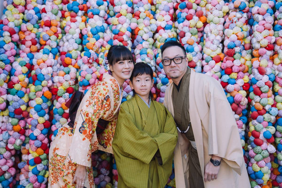 Kyoto kimono photography scene