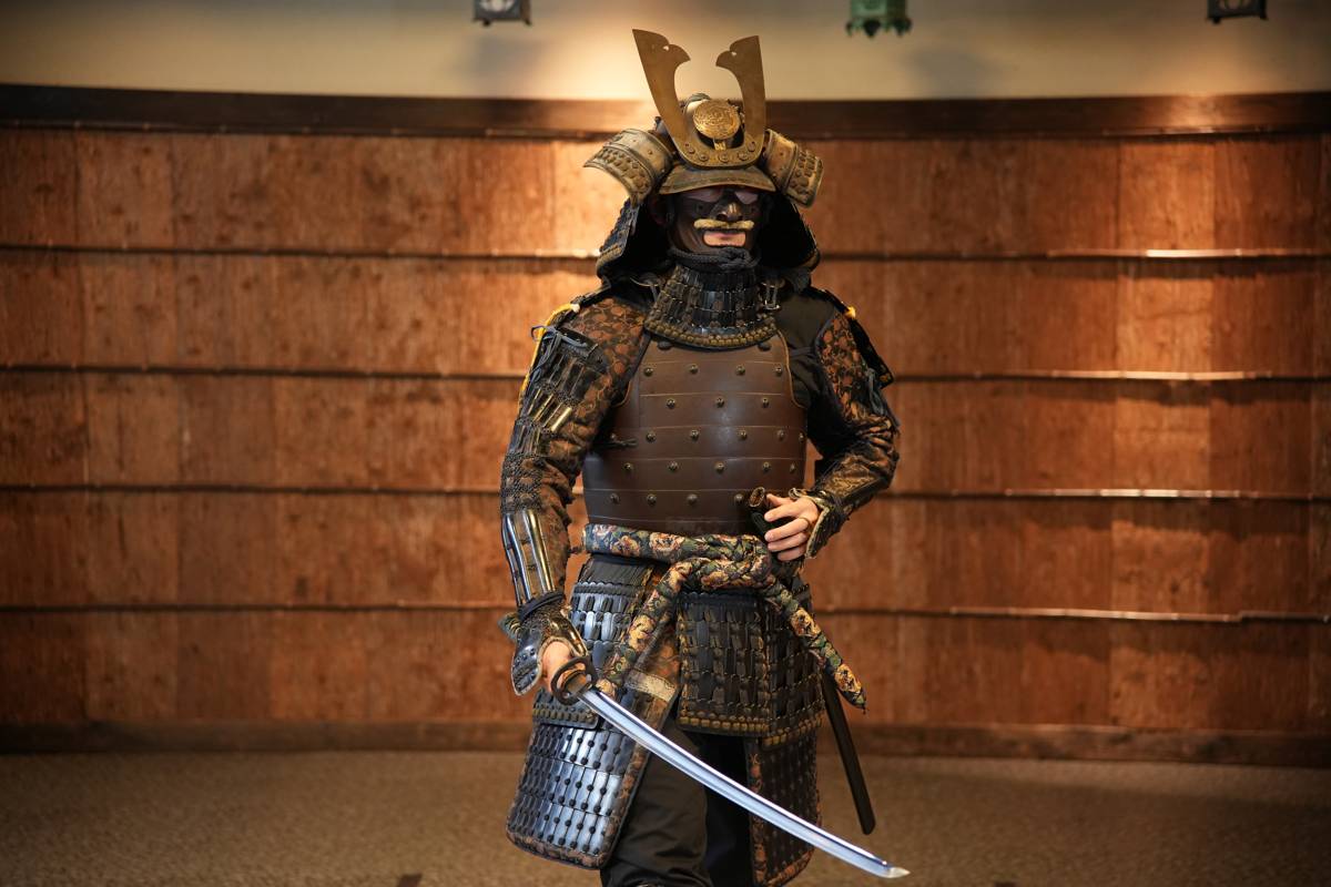 Samurai armor photo spot