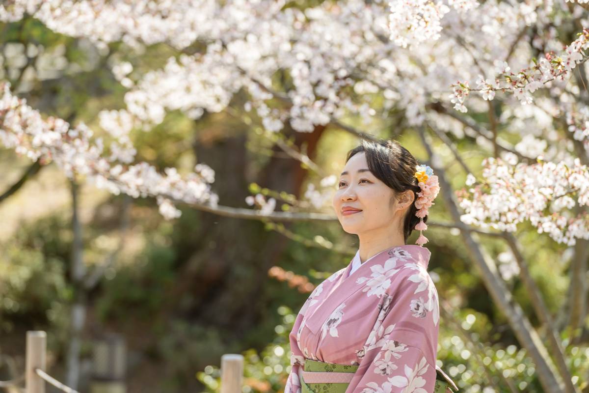Professional kimono photo shoot in Kyoto Gion Kiyomizu