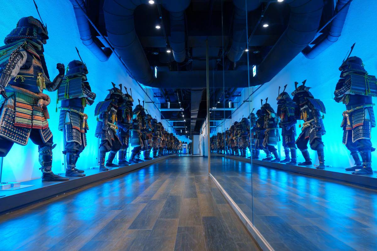 A view of Samurai Museum Shinjuku